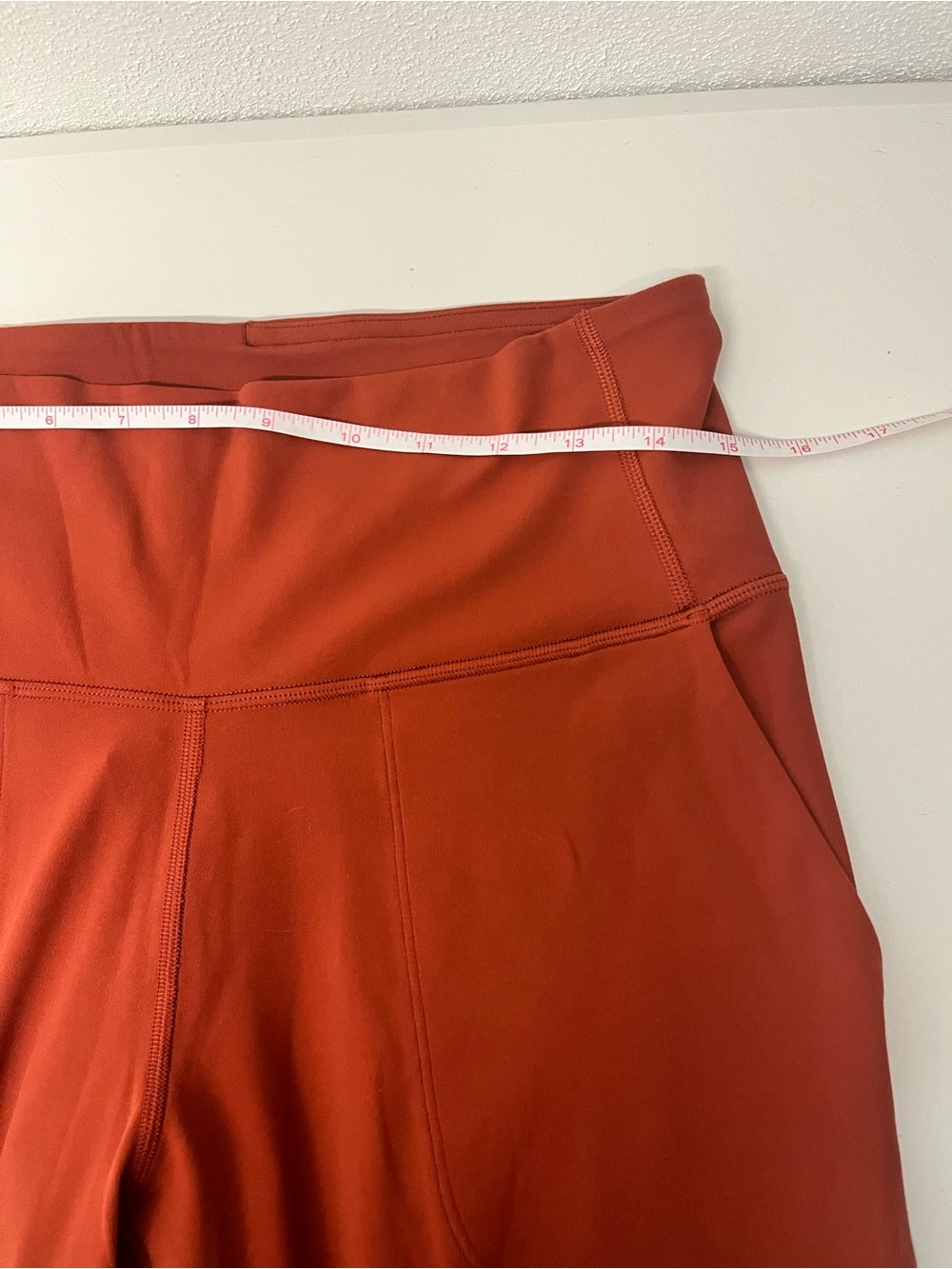 lululemon athletica High-Waist Wide-Leg Pants in Rust - Picture 3 of 6